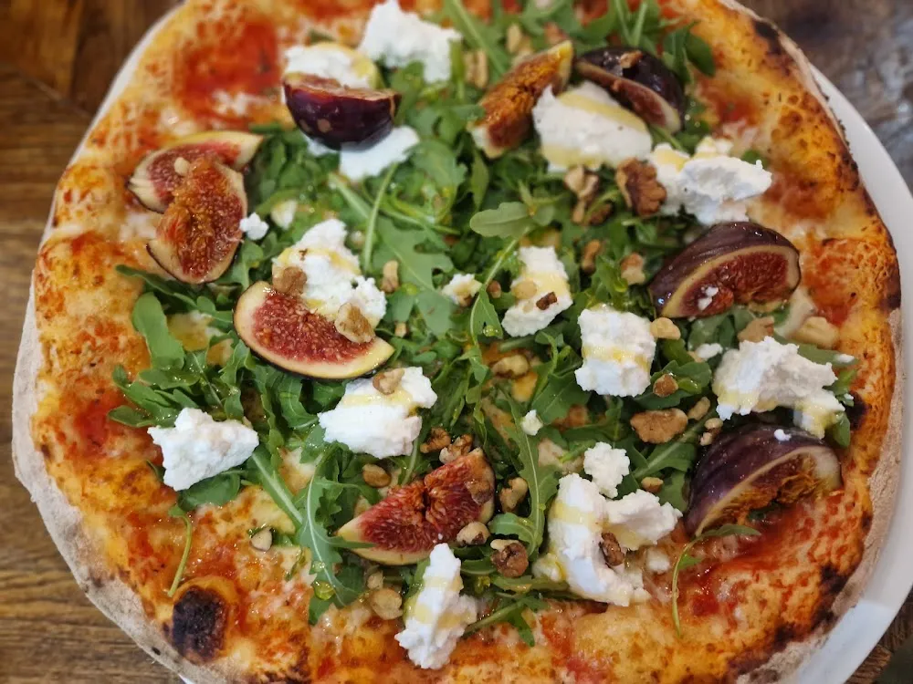 Pizza Ricotta Figue Et Miel